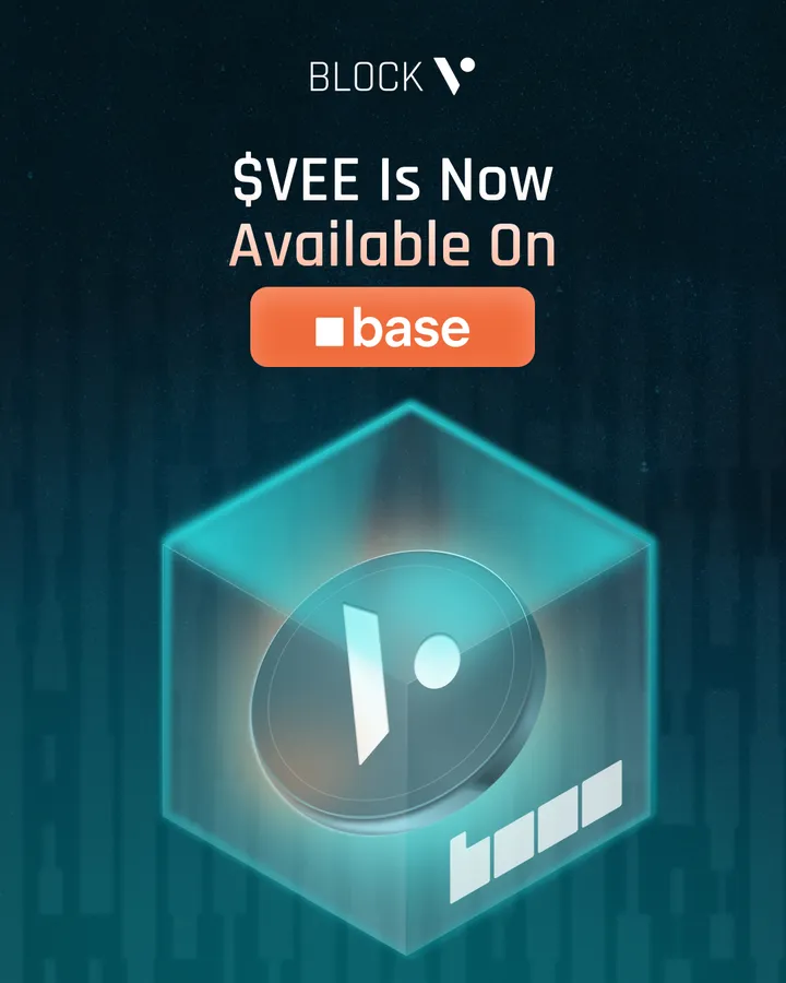Block V: el token $VEE ahora disponible en Base
